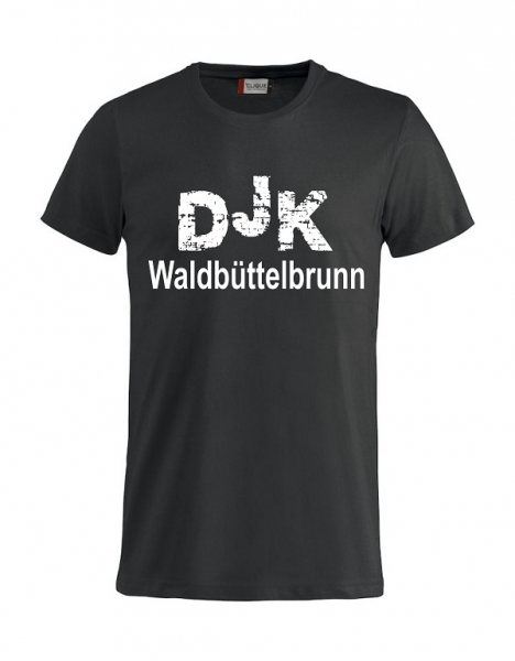 Fan T-Shirt DJK Waldbüttelbrunn, schwarz